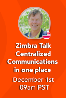 Zimbra Talk Webinar